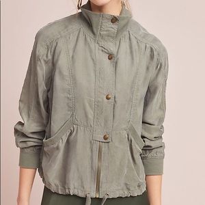 Marrakech Draped Utility Jacket NWOT